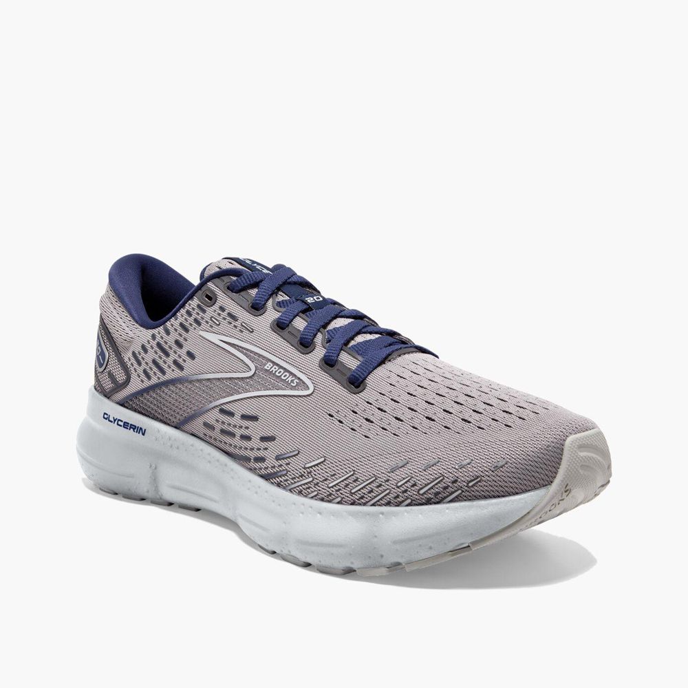 Grey Brooks Mens Glycerin 20 Running Shoes | FHL-312547