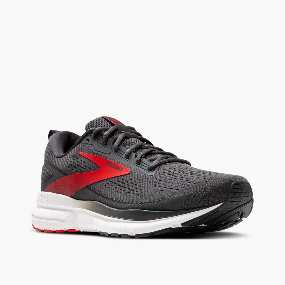 Grey Brooks Mens Trace 3 Running Shoes | WBM-451603