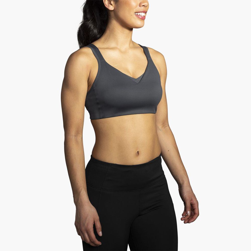 Grey Brooks Womens Convertible Sports Bra | OPR-613582