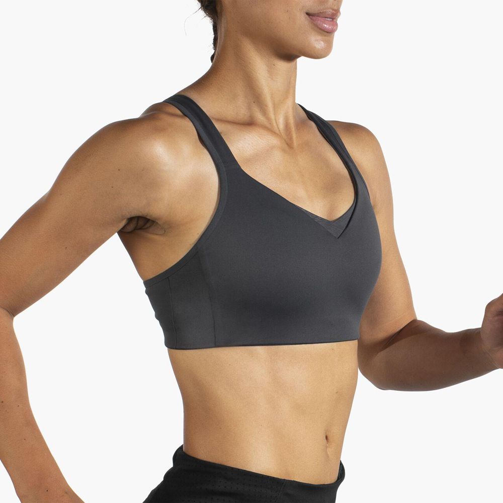 Grey Brooks Womens Convertible Sports Bra | OPR-613582