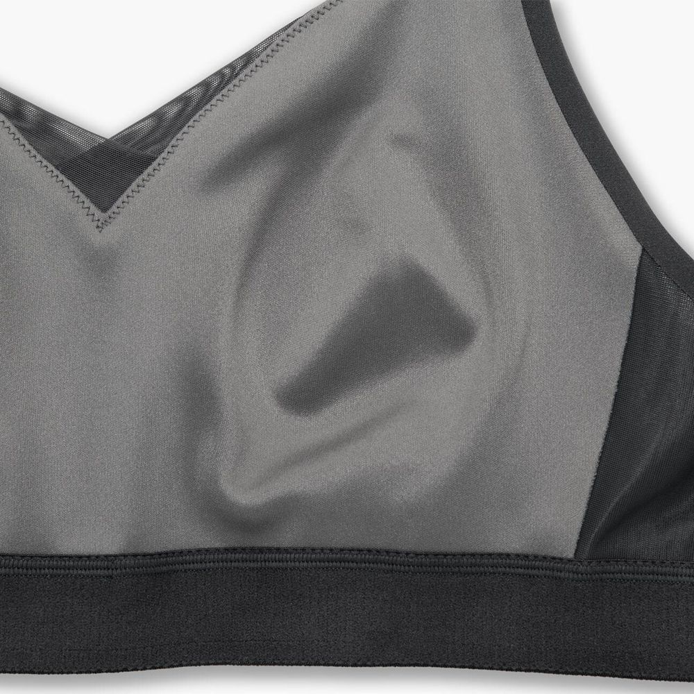 Grey Brooks Womens Convertible Sports Bra | OPR-613582