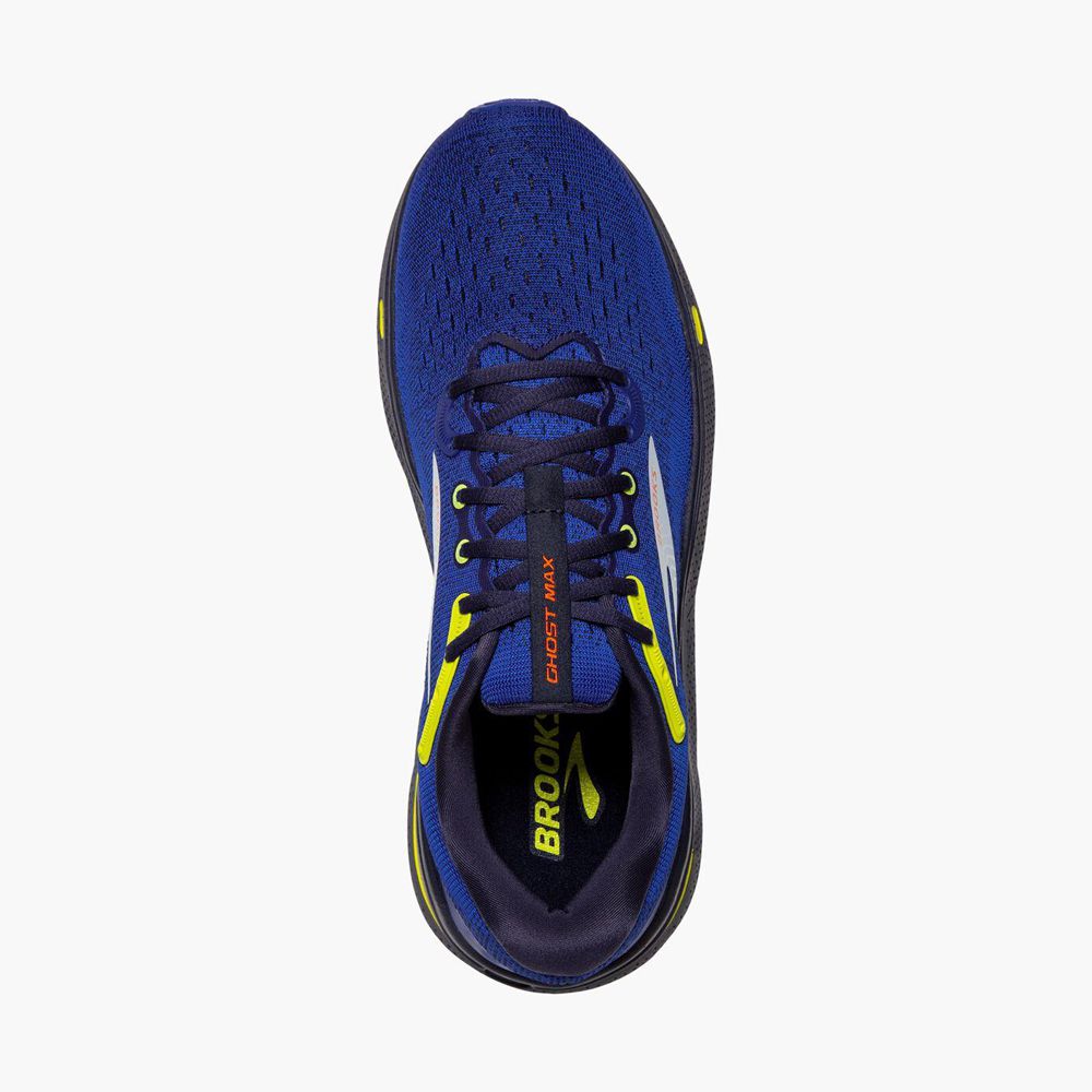 Navy Brooks Mens Ghost Max Running Shoes | ICH-397802