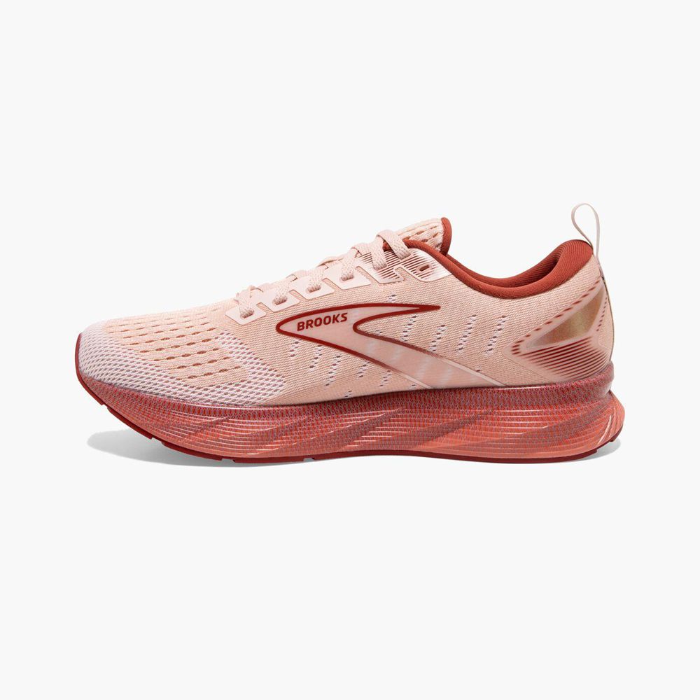 Pink Brooks Womens Levitate 6 Sports Shoes | SIM-185329