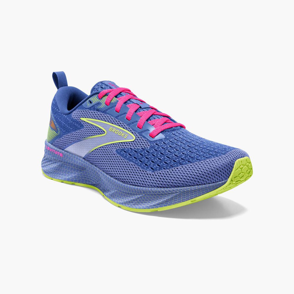 Purple Brooks Womens Levitate 6 Sports Shoes | VCK-107524