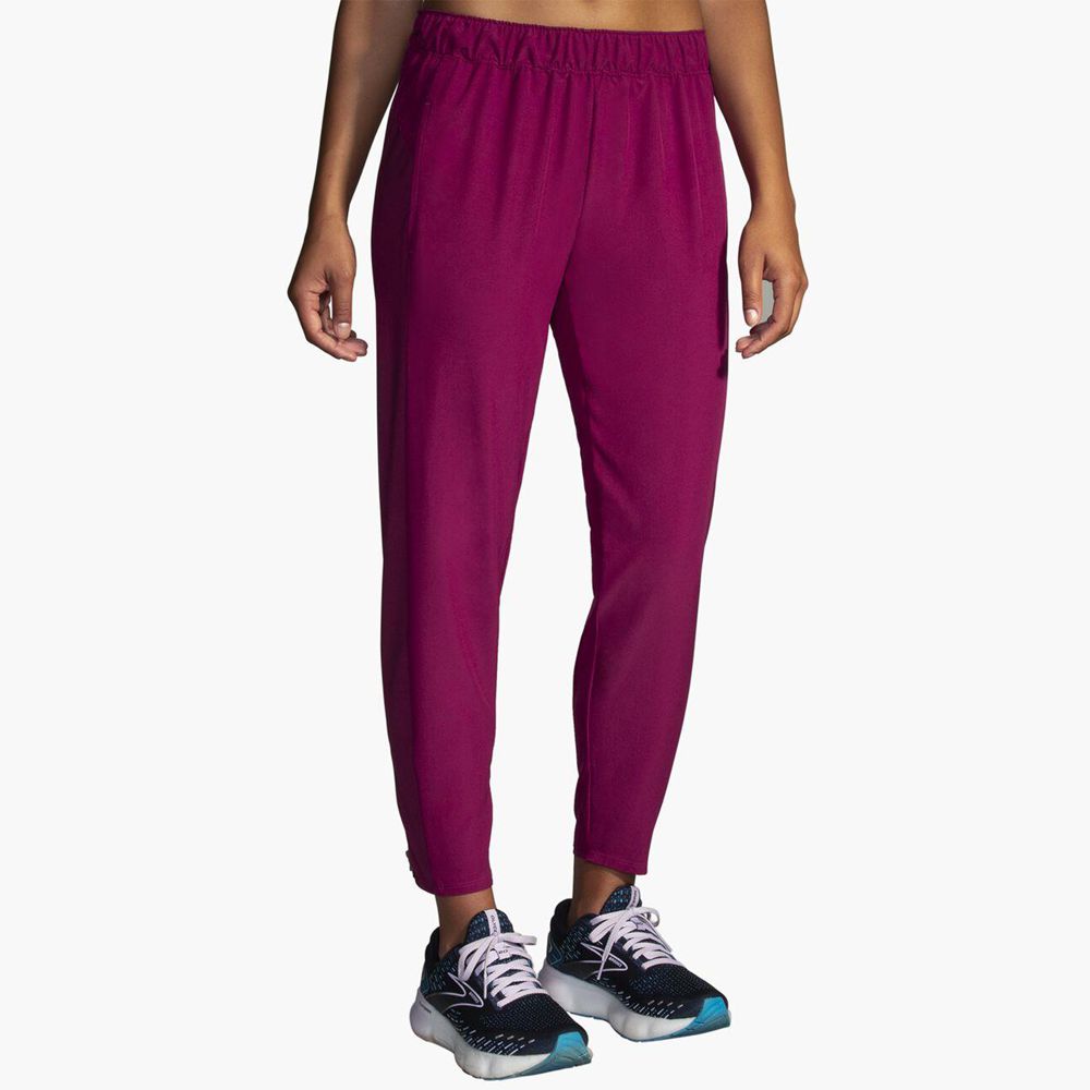 Purple Brooks Womens Shakeout Pants | IAH-360157