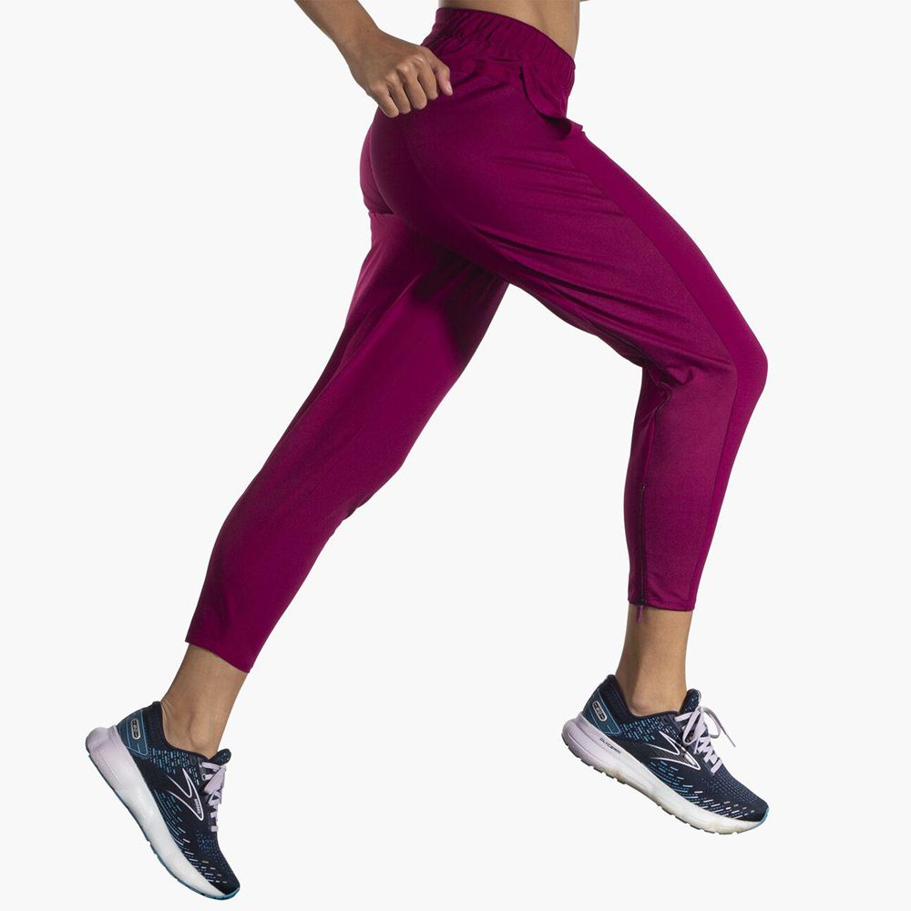 Purple Brooks Womens Shakeout Pants | IAH-360157