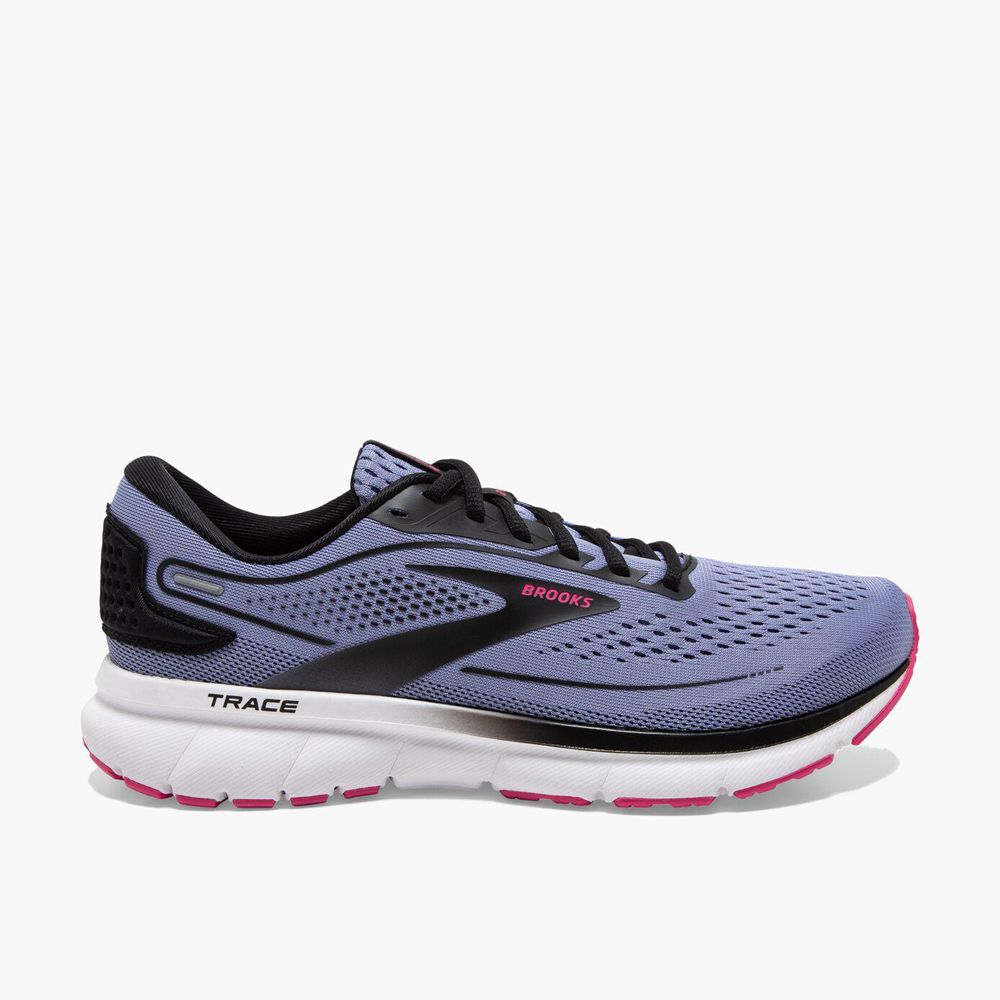 Purple Brooks Womens Trace 2 Running Shoes | RGV-960247