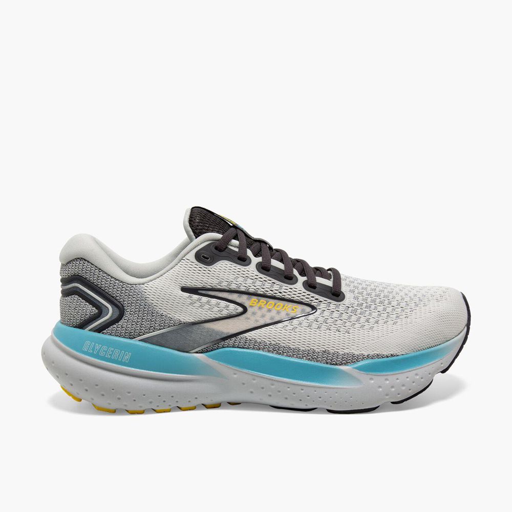 White Brooks Mens Glycerin 21 Sports Shoes | PNU-371082