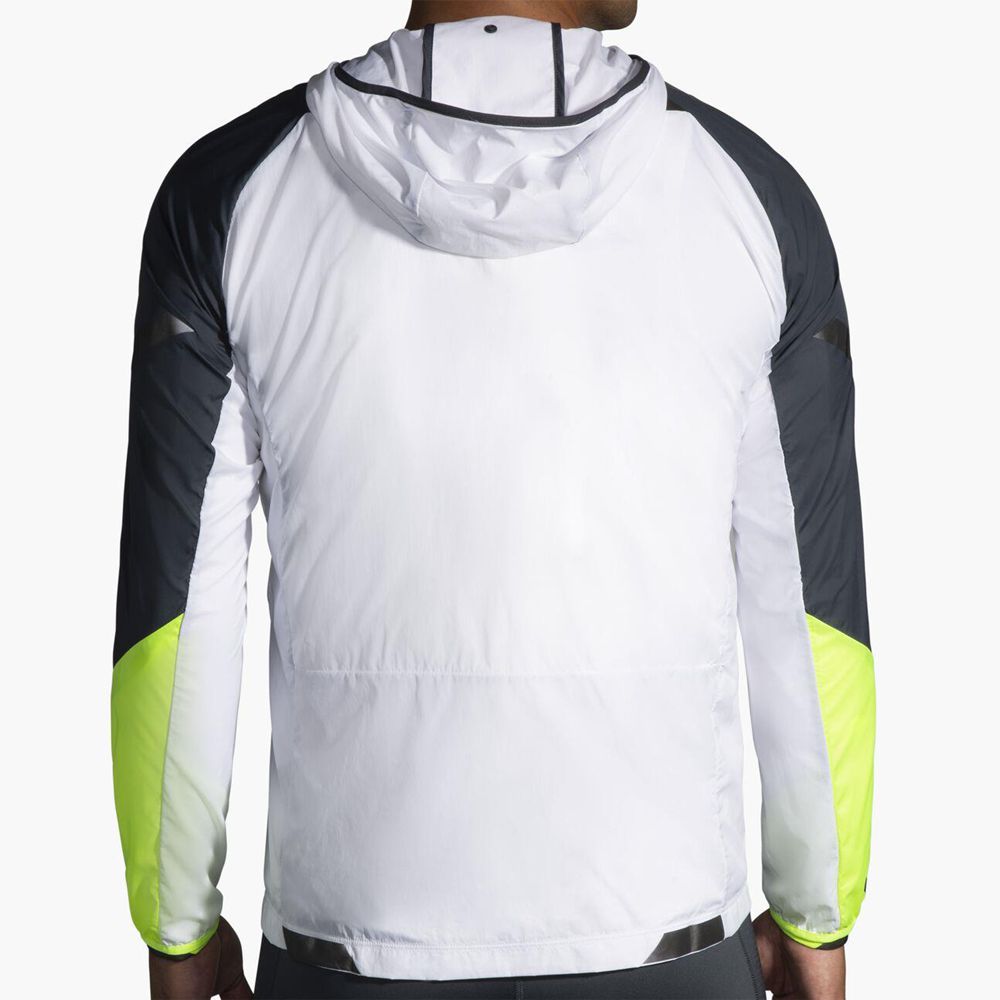 White Brooks Mens Run Visible Convertible Jacket | MWR-071845