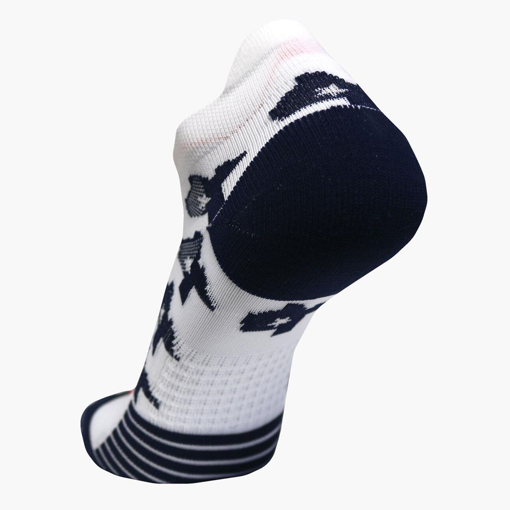 White Brooks Womens Ghost Lite No Show 2-Pack Socks | APW-432165