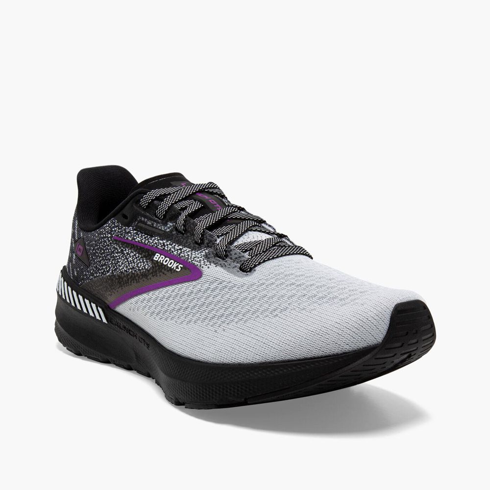 White Brooks Womens Launch GTS 10 Running Shoes | WJC-675923